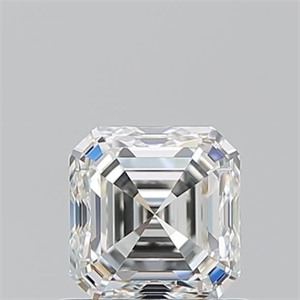 Foto Diamante Natural 0.91 quilates, Asscher , Color I, claridad VS1 y certificado GIA de
