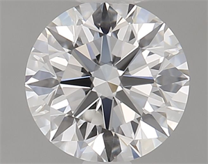 Picture of Natural Diamond 0.73 Carats, Round with Excellent Cut, E Color, VVS1 Clarity and Certified by GIA