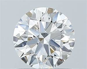 Picture of Natural Diamond 0.74 Carats, Round with Excellent Cut, G Color, VS1 Clarity and Certified by GIA