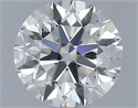 Diamante Natural 0.54 quilates, Redondo , Color H, claridad VS1 y certificado GIA