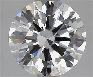 Foto Diamante Natural 1.90 quilates, Redondo , Color E, claridad VVS2 y certificado GIA de