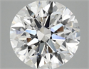 Del inventario de diamantes de laboratorio, 3.04 quilates, Redondo , Color E, claridad VS2 y certificado IGI