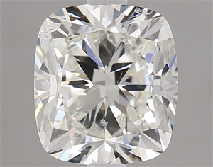 Picture of Natural Diamond 1.00 Carats, Cushion with  Cut, G Color, SI2 Clarity and Certified by IGI