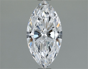 Picture of Natural Diamond 1.00 Carats, Marquise with  Cut, D Color, IF Clarity and Certified by GIA