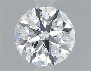 Foto Diamante Natural 0.50 quilates, Redondo , Color E, claridad SI1 y certificado GIA de