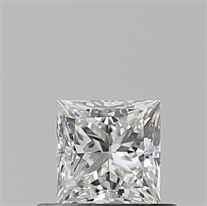 Foto Diamante Natural 0.52 quilates, Princesa , Color F, claridad VVS1 y certificado GIA de