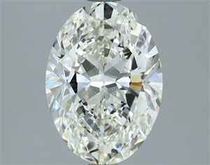 Picture of Natural Diamond 2.50 Carats, Oval with  Cut, H Color, VS1 Clarity and Certified by IGI
