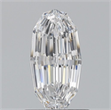 Natural Diamond 0.70 Carats, Oval with  Cut, D Color, SI1 Clarity and Certified by GIA