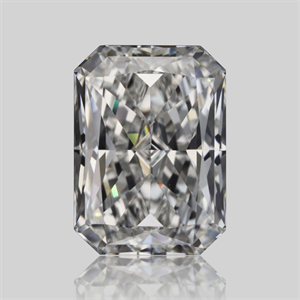 Picture of Natural Diamond 1.01 Carats, Radiant with  Cut, E Color, VVS2 Clarity and Certified by GIA