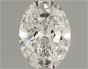 Diamante Natural 1.02 quilates, Ovalado , Color F, claridad I1 y certificado GIA