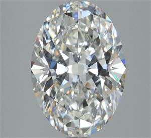 Picture of Natural Diamond 2.04 Carats, Oval with  Cut, G Color, VVS2 Clarity and Certified by GIA