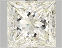 Natural Diamond 3.55 Carats, Princess with  Cut, K Color, VVS1 Clarity and Certified by IGI