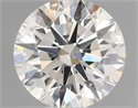 Natural Diamond 0.47 Carats, Round with Excellent Cut, J Color, VVS2 Clarity and Certified by GIA