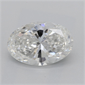 Diamante Natural 1.70 quilates, Ovalado , Color G, claridad VS2 y certificado GIA