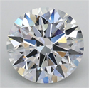 Del inventario de diamantes de laboratorio, 2.01 quilates, Redondo , Color D, claridad VS1 y certificado IGI