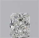 Natural Diamond 1.01 Carats, Radiant with  Cut, F Color, VVS1 Clarity and Certified by GIA