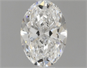 Diamante Natural 0.70 quilates, Ovalado , Color G, claridad VVS2 y certificado GIA