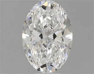 Foto Diamante Natural 0.70 quilates, Ovalado , Color G, claridad VVS2 y certificado GIA de
