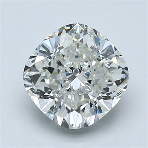 Foto Diamante Natural 1.62 quilates, Del cojín , Color J, claridad SI2 y certificado GIA de