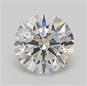 Lab Grown Diamond 1.04 Carats, Round with Ideal Cut, E Color, VVS2 Clarity and Certified by IGI
