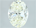 Diamante Natural 3.03 quilates, Ovalado , Color J, claridad VS1 y certificado IGI