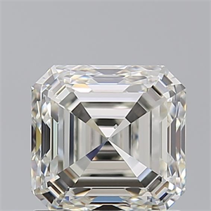 Picture of Natural Diamond 1.53 Carats, Asscher with  Cut, J Color, SI1 Clarity and Certified by GIA
