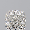 Diamante Natural 0.51 quilates, Del cojín , Color H, claridad VVS1 y certificado GIA