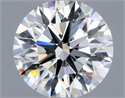 Diamante Natural 0.73 quilates, Redondo , Color G, claridad VVS2 y certificado GIA