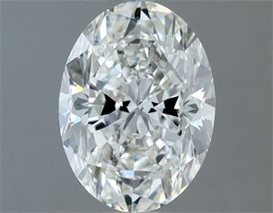 Picture of Natural Diamond 1.20 Carats, Oval with  Cut, F Color, VS2 Clarity and Certified by IGI