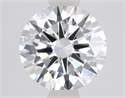 Del inventario de diamantes de laboratorio, 1.54 quilates, Redondo , Color F, claridad VVS2 y certificado IGI
