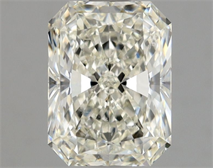 Picture of Natural Diamond 1.02 Carats, Radiant with  Cut, J Color, SI1 Clarity and Certified by GIA
