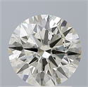 Natural Diamond 1.50 Carats, Round with Excellent Cut, J Color, SI2 Clarity and Certified by IGI