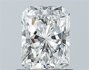 Picture of Natural Diamond 0.73 Carats, Radiant with  Cut, F Color, IF Clarity and Certified by GIA