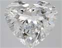 Natural Diamond 2.02 Carats, Heart with  Cut, E Color, VS1 Clarity and Certified by GIA