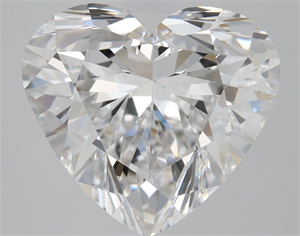 Picture of Natural Diamond 2.02 Carats, Heart with  Cut, E Color, VS1 Clarity and Certified by GIA