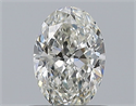 Diamante Natural 0.50 quilates, Ovalado , Color I, claridad VVS2 y certificado GIA