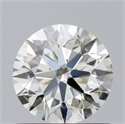 Diamante Natural 0.70 quilates, Redondo , Color L, claridad VVS2 y certificado GIA