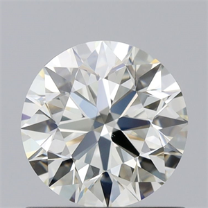 Foto Diamante Natural 0.70 quilates, Redondo , Color L, claridad VVS2 y certificado GIA de