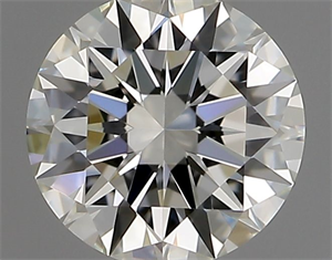 Foto Diamante Natural 0.50 quilates, Redondo , Color J, claridad VVS1 y certificado GIA de