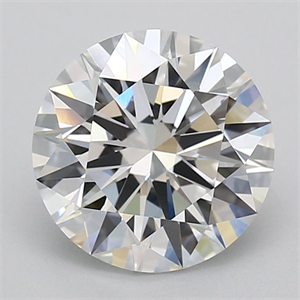Picture of Lab Grown Diamond 3.10 Carats, Round with Excellent Cut, D Color, VVS1 Clarity and Certified by GIA