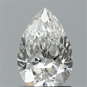 Foto Diamante Natural 0.90 quilates, De pera , Color F, claridad VVS1 y certificado GIA de