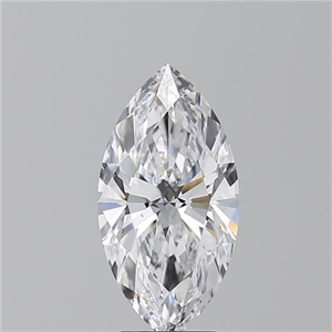 Picture of Natural Diamond 3.02 Carats, Marquise with  Cut, D Color, SI1 Clarity and Certified by GIA