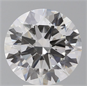 Lab Grown Diamond 5.50 Carats, Round with Excellent Cut, G Color, VVS2 Clarity and Certified by IGI