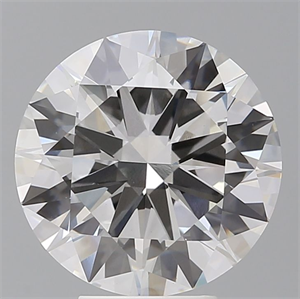 Picture of Lab Grown Diamond 5.50 Carats, Round with Excellent Cut, G Color, VVS2 Clarity and Certified by IGI