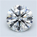 Diamante Natural 1.51 quilates, Redondo , Color F, claridad VS2 y certificado GIA