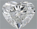 Natural Diamond 1.51 Carats, Heart with  Cut, F Color, VS2 Clarity and Certified by GIA