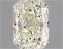 Natural Diamond 1.01 Carats, Radiant with  Cut, L Color, SI1 Clarity and Certified by GIA