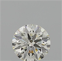 Diamante Natural 0.51 quilates, Redondo , Color K, claridad IF y certificado GIA