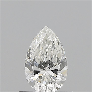 Foto Diamante Natural 0.52 quilates, De pera , Color G, claridad VVS1 y certificado GIA de