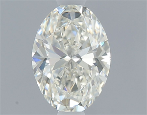 Picture of Natural Diamond 0.60 Carats, Oval with  Cut, J Color, VS2 Clarity and Certified by GIA